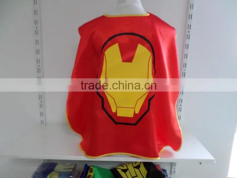 2017 NEW design superhero cape-glowing in the dark/ Will be very popular