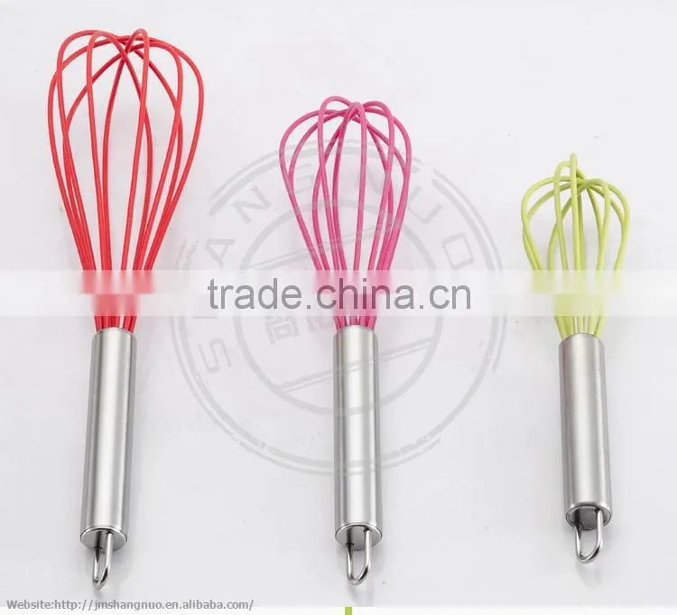 rotary silicone egg beater,spring egg beater