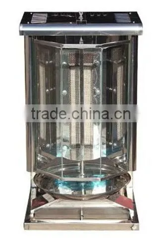 shish kebab machine for meat roasting
