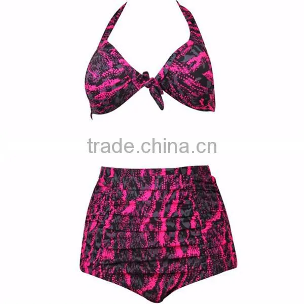 high quality beautiful women sexy high waist woman swimwear