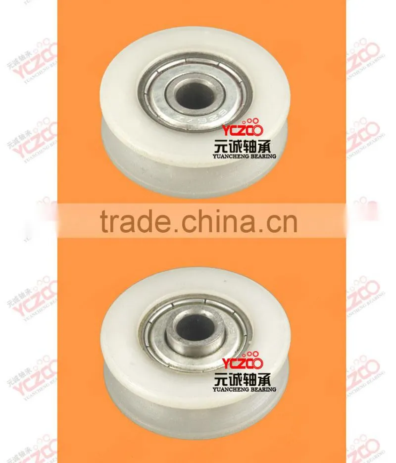 The latest design carbon bearing roller/pulley wheels for sliding window accessories