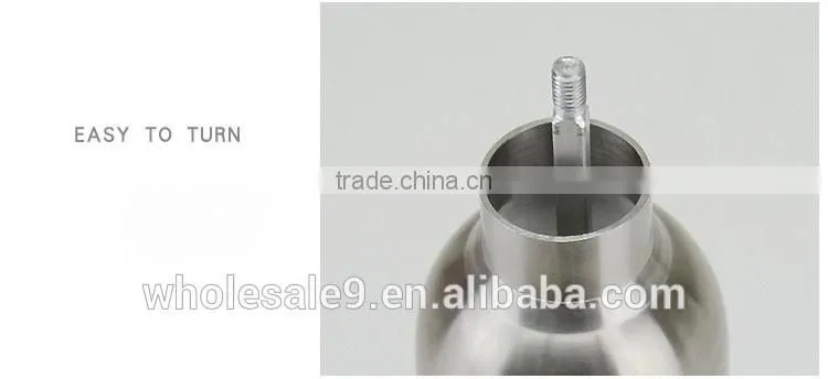 manual stainless steel Pepper grinder mill kitchen tools glass Pepper grinder