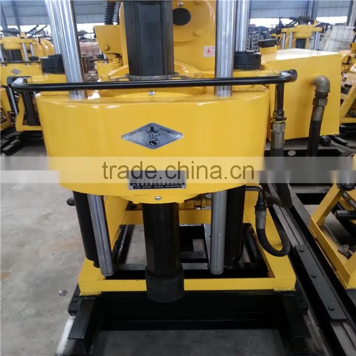 300m Portable DTH Hammer Water Well Drilling Rig