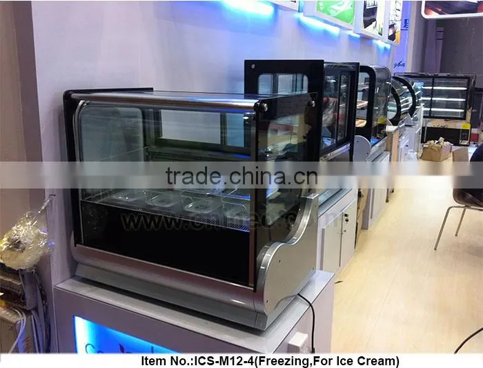 Table Top Hot Bread Rack Curved Glass Bakery Display/Bakery Display Racks/Bakery Rack