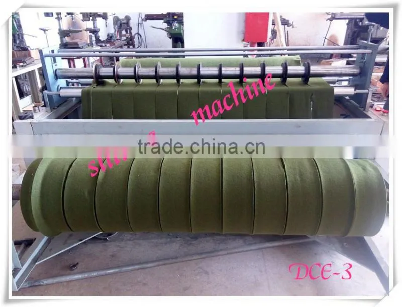 Automatic nonwoven slitting machine