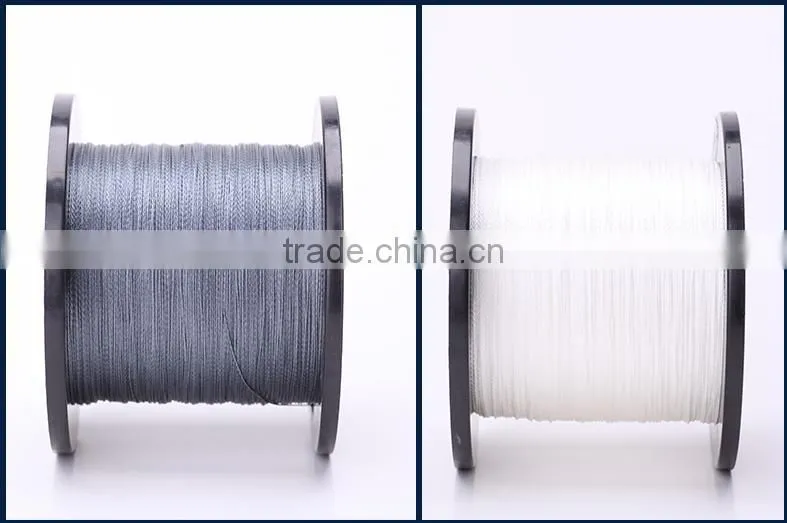 20lb 150 yards 3 strand single color PE braided fishing line