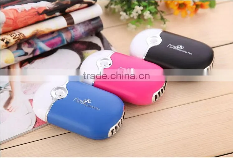 Protable Rechargeable mini air conditioning fan with USB