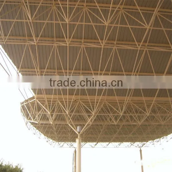China Honglu Steel Building Material Roof Structure
