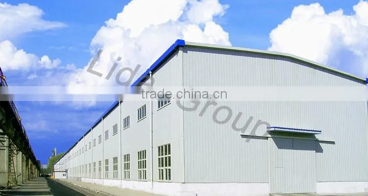 Fast installation steel warehouse construction materials