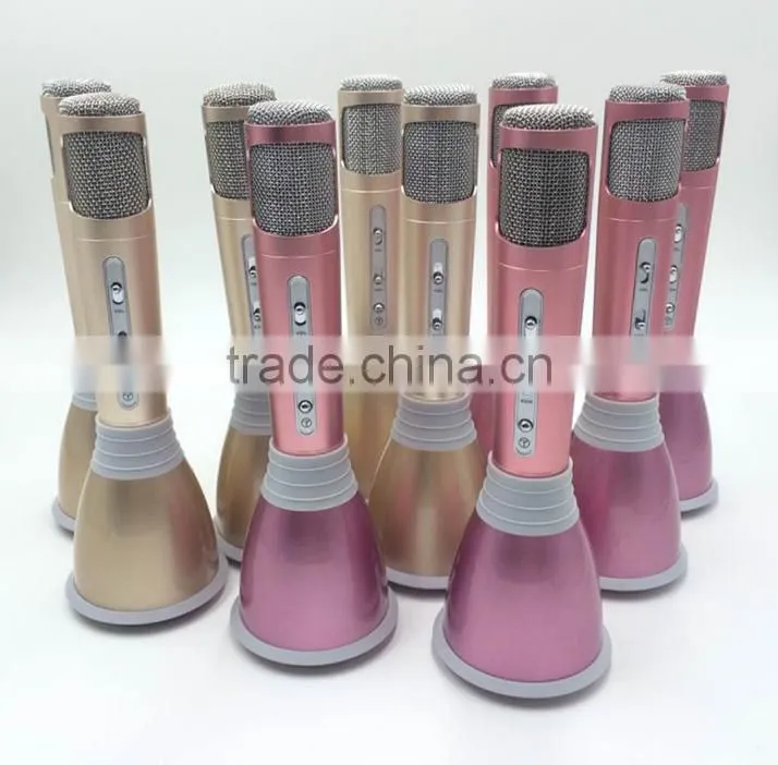 Karaoke Microphone Wireless Bluetooth Speaker