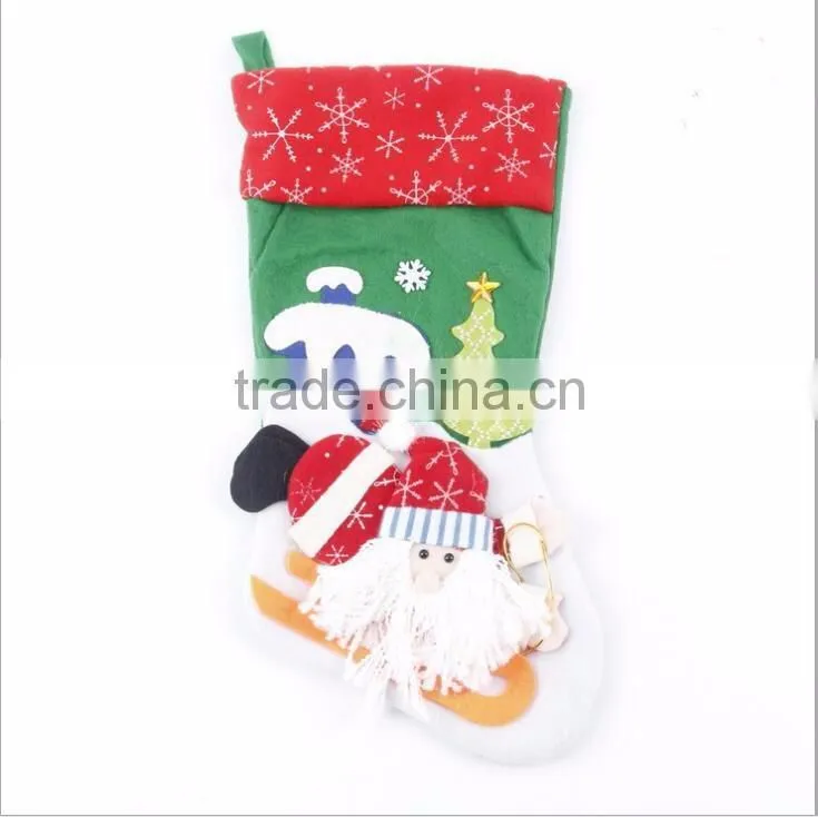 high-end Christmas decoration socks Christmas socks pendant gift bags
