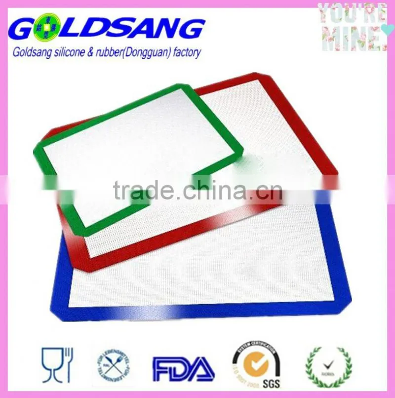 Nonstick Baker Dough Fiberglass Messy Oven Silicone Baking Cookie Sheet Mat