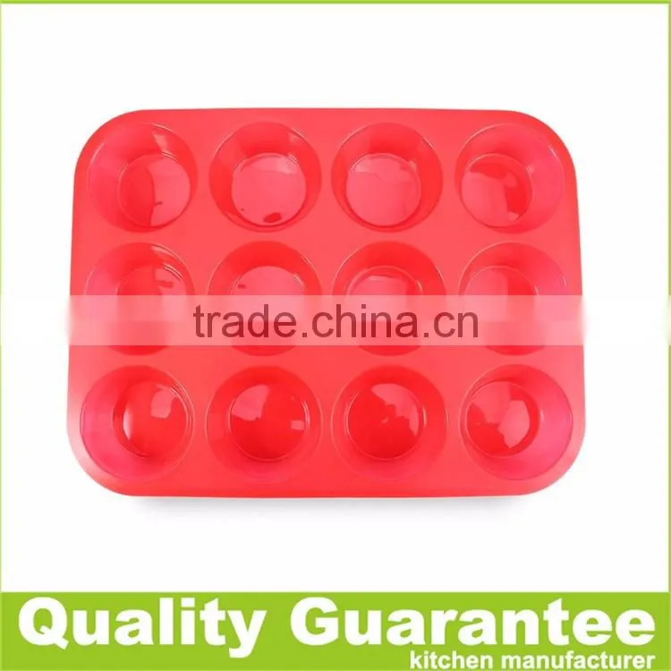 silicone muffin pan cake baking mold household baking pan reusable baking tray