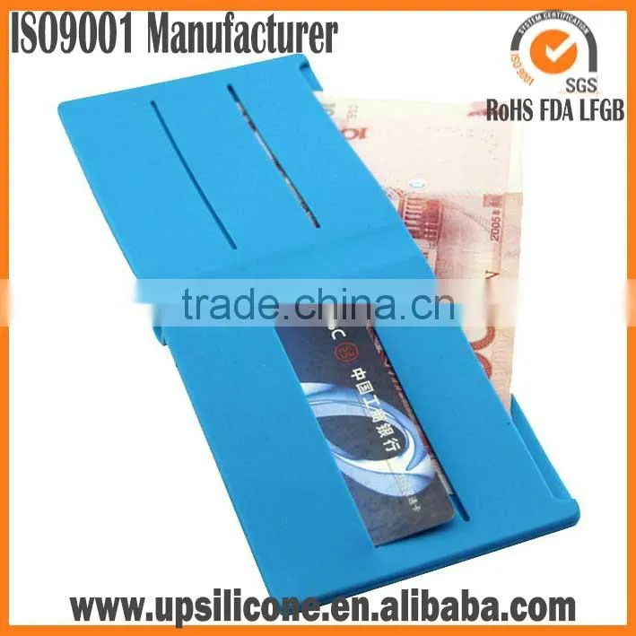 2016 promotion gift silicone wallet