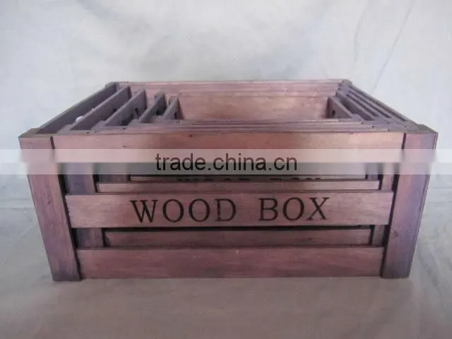 wooden crates vegetables fruits wooden crates
