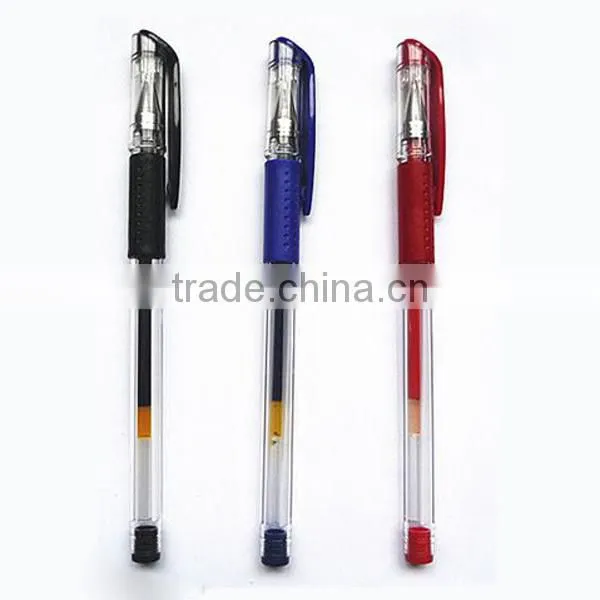 Cheap office simple plastic gel pen
