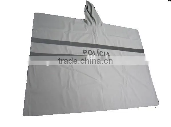 190T 210T 145x110cm military green rain coat poncho with Logo