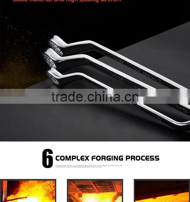 Professional Commercial Electric Hand 6 Point Cr-v Ring Spanner Tools