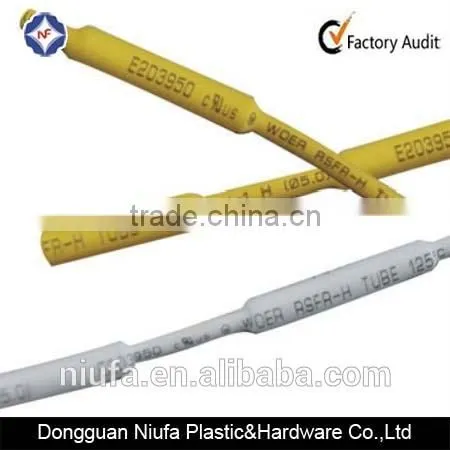 Colored durable protective tube heat shrink plastic tubes