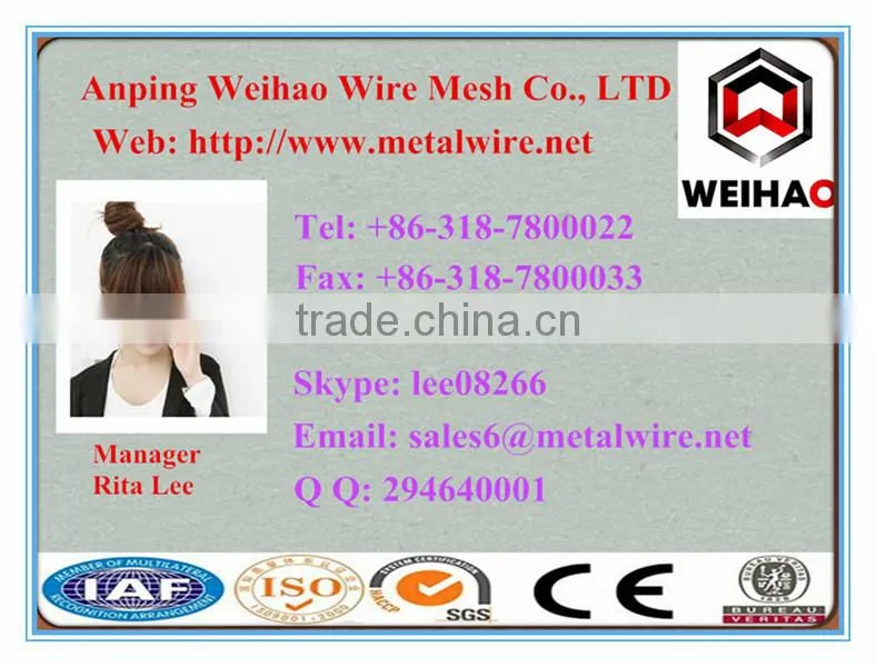 Anping Wei hao provide galvanized barbed wire/PVC barbed wire