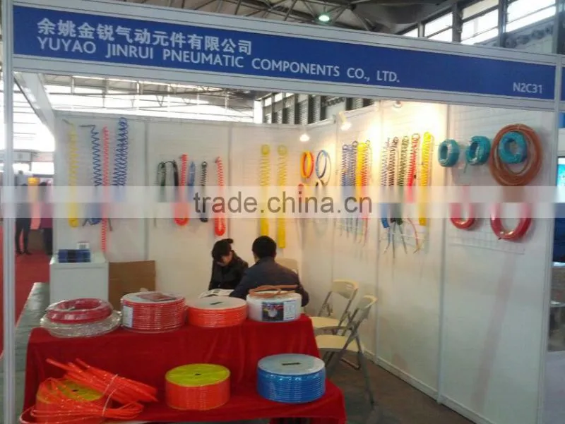 Long Service Life Garden Watering skyblue 10mm*6.5mm pu yarn tube Used For Agricultural Irrigation For Plastic Coil Pipe