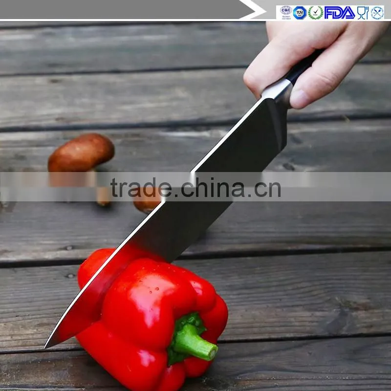 8 Inch Chef's Knife High carbon steel: Made of German brass, W-Nr. 1.4116