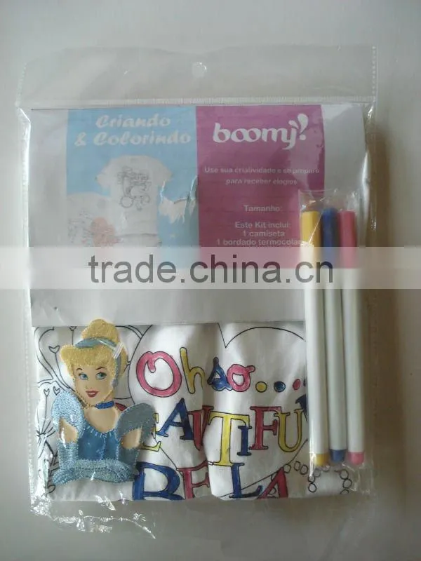 Kearing brand permanent t-shirt marker with 1.0mm fiber tip used for long time DIY drawing