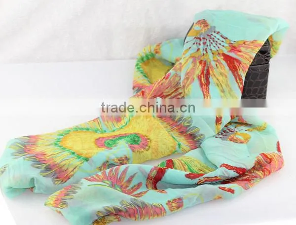 Custom sublimation quality custom digital printing scarf