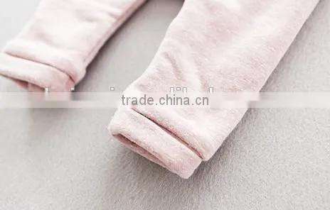 wholesale cheap customized warm lovely winter baby pants good quality fleece baby pants