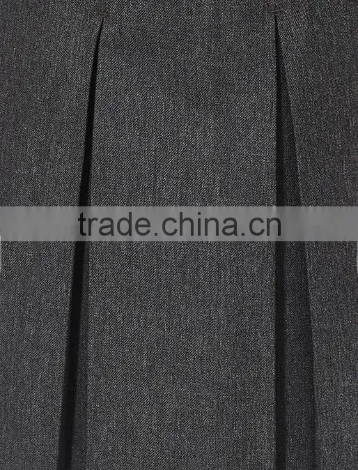 wholesale grey girls sexy school uniform skirts design
