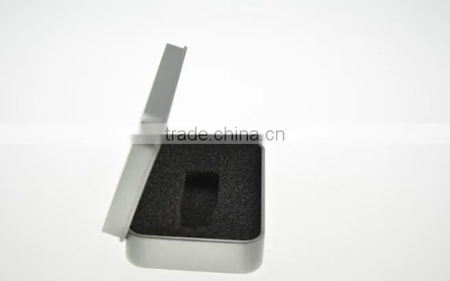 R1846H Manufacturer Wholesale Rectangle mini tin can for U disk Lighter packing box