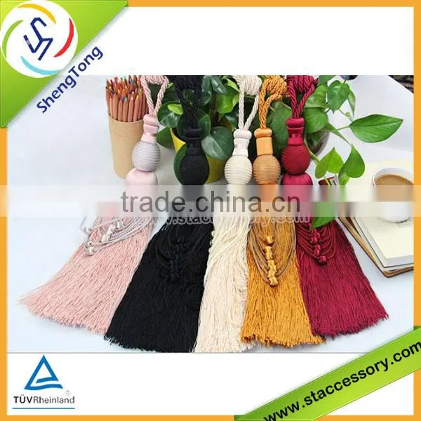 high quality wholesale curtain tassel fringe/colorful curtain tassel fringe