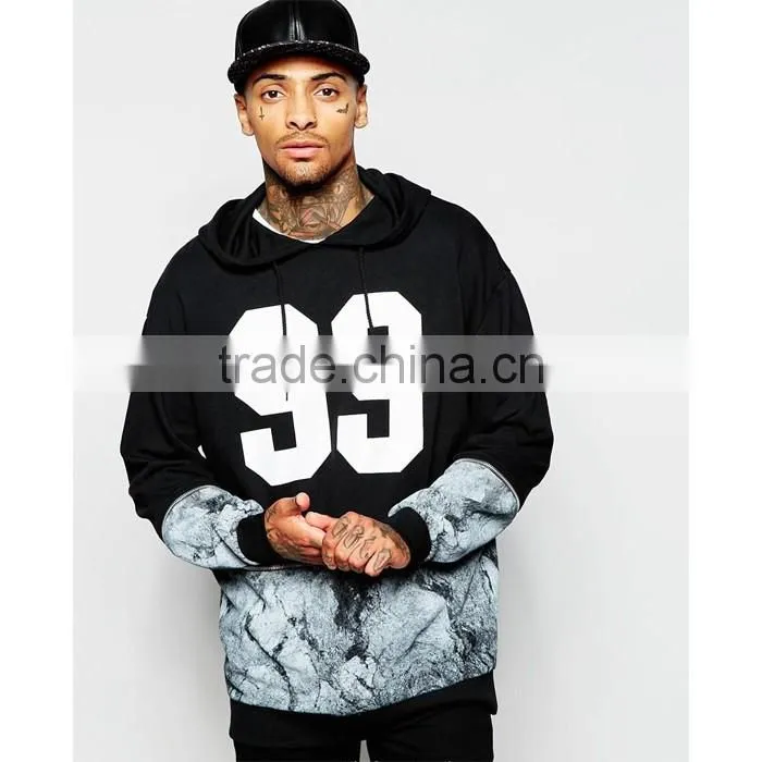 OEM Custom heavy cotton blend crewneck sublimation printing sweatshirt stitching hoodies