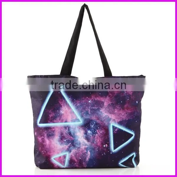 2014 trendy new mexico hot sell digital printed canvas drawstring bag