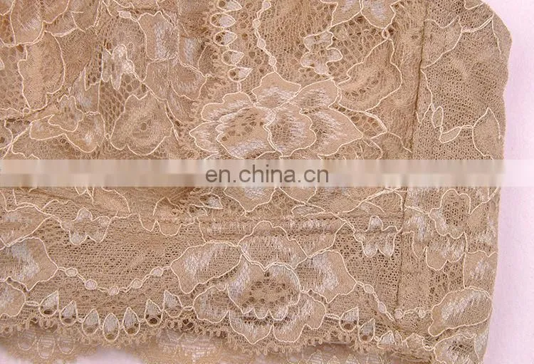 China Manufacturer Elegant Young Lady Brown Underwire Camisole Bra