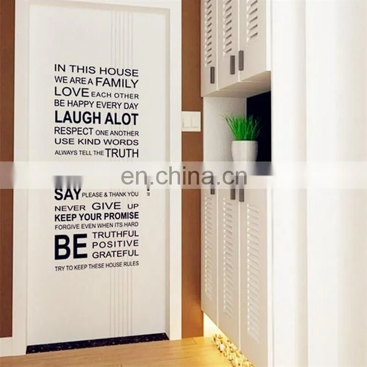 Cheap DIY English Letter Stickers Wall Refrigerator Window Stickers
