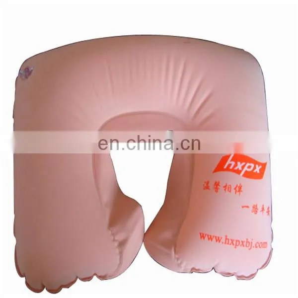 Inflatable Travel Pillow with Cloth Cover