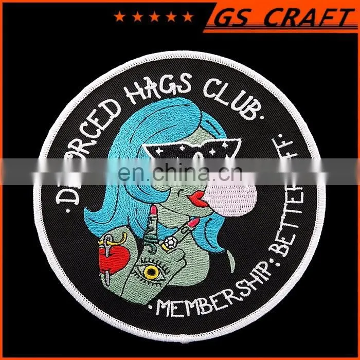 Custom Embroidered Patch,3D Embroidery Patch Eagle with American Flag Logo