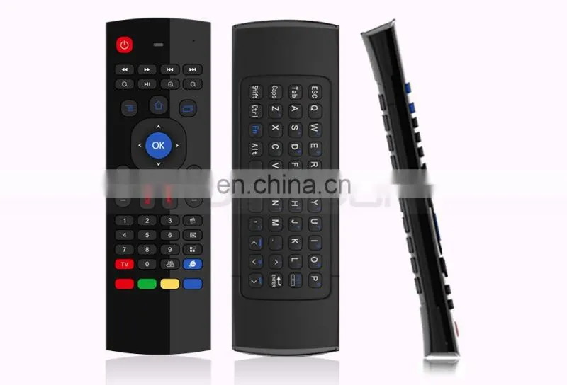 Play Game Write Keyboard Intelligence Air Fly Television Remote Control for IP TV
