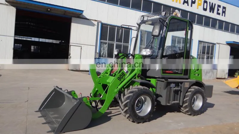 Weifang ZL08F 800KG 0.8 ton CE china mini wheel loader