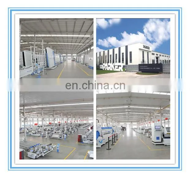 aluminum window door profiles cnc 4 corner joint machine/window door making machine from Parker