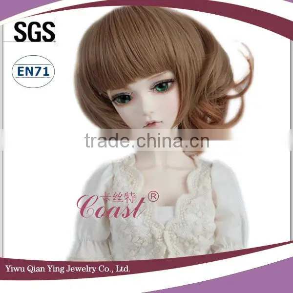 short cute dark brown bob doll wigs for sale