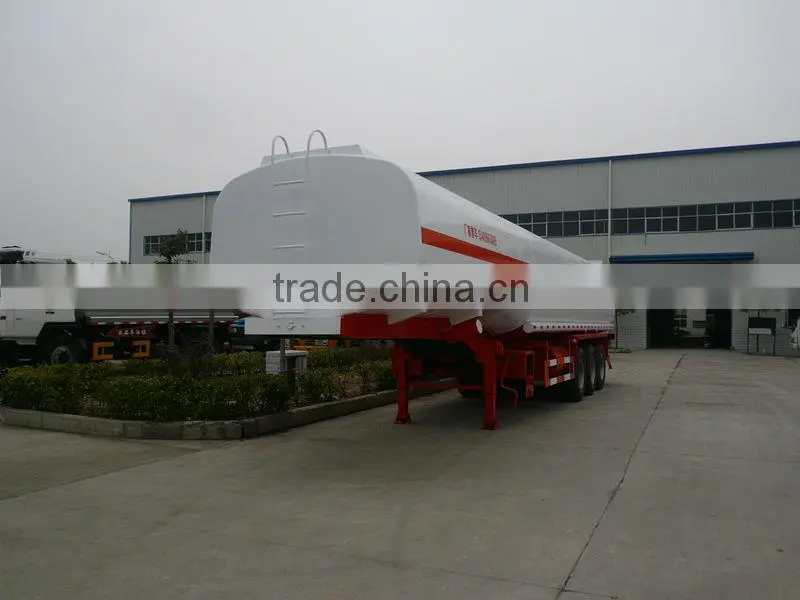 3 axles 50000liters fuel tanker semi trailer for sale