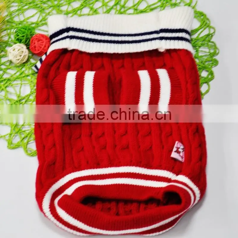 Red Sweater for Pet Spring Sweater
