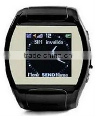 Quad band touch screen watch mobile phone MQ007
