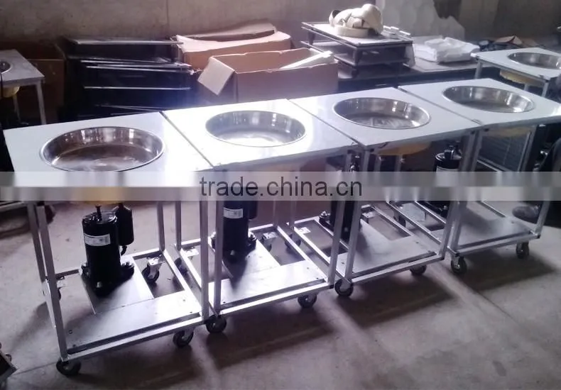 2016 new type Hot Selling Single Pot Thailand Fry Ice Cream Machine