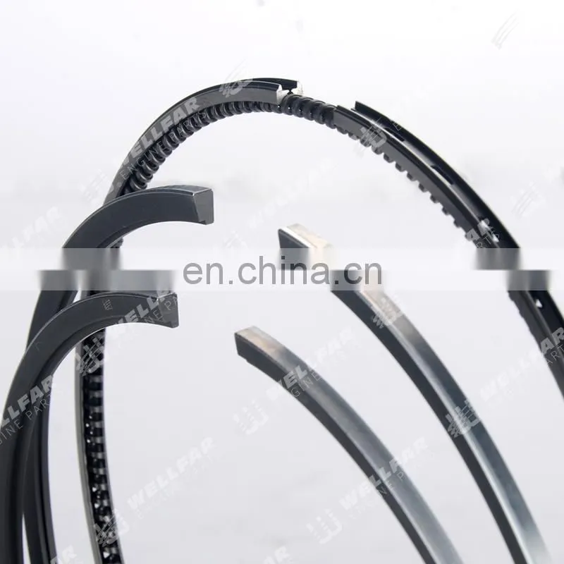 Diesel heavy truck piston ring for M11 ISM 3803977 3803705 125mm piston ring set factory price