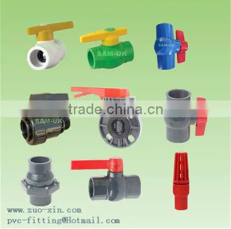 Plastic ball valve