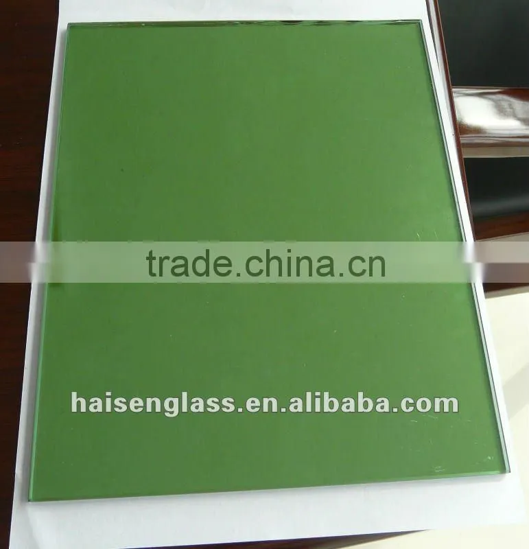 5mm dark blue reflective glass for building glass