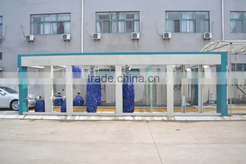Tunnel Car Wash 9Brushes PE-T9 40000USD